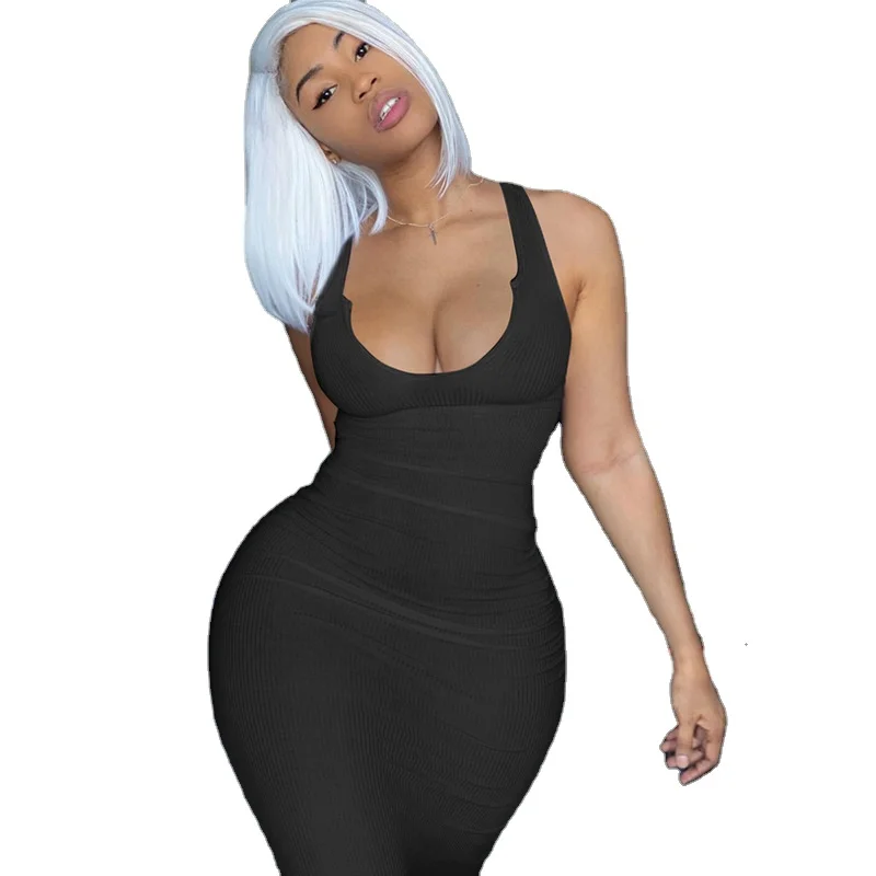 2021 Spring Summer Casual Party Long Dress Sleeveless Bodycon Maxi Elegant Solid Outfit dresses women sexy
2021 Spring Summer Casual Party Long Dress Sleeveless Bodycon Maxi Elegant Solid Outfit dresses women sexy