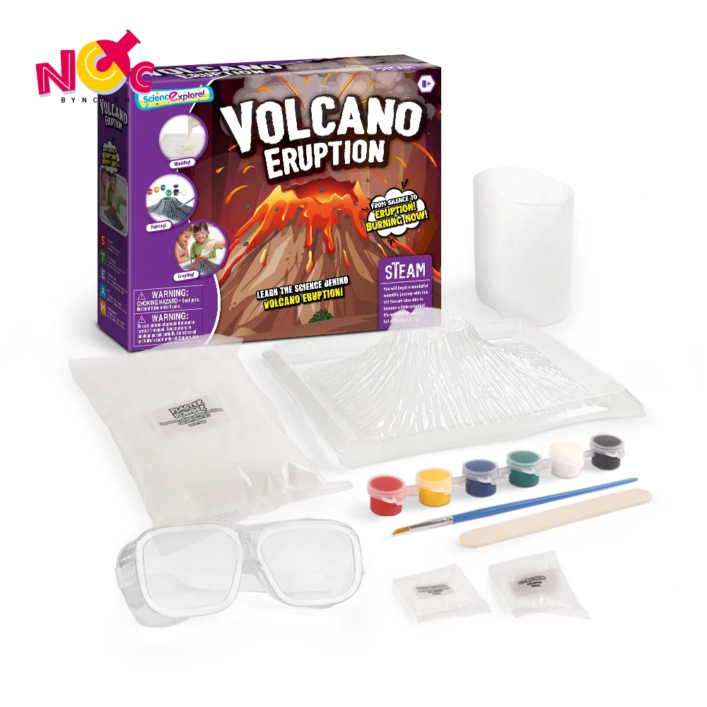Toys For Kids New Diy Craft Steam Science Kit Learning Toy Creative Educational Toys Build Volcano Eruptions Set For Children
Toys For Kids New Diy Craft Steam Science Kit Learning Toy Creative Educational Toys Build Volcano Eruptions Set For Children