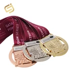 Made Souvenir Made In China Custom Souvenir CMYK Printing Antique Nickel Medal