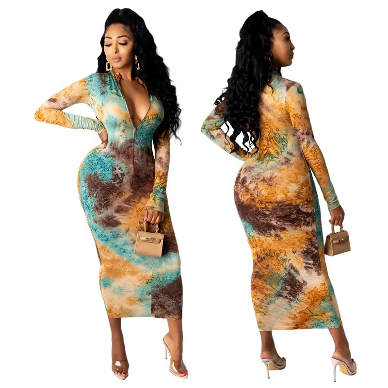 Sexy Women Clothing Long Sleeve Bandage Bodycon Print Maix Plus Size Dress Girls Casual Dresses, Customized color
Sexy Women Clothing Long Sleeve Bandage Bodycon Print Maix Plus Size Dress Girls Casual Dresses, Customized color