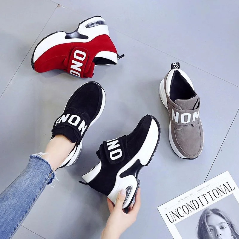 2021 New Style Platform Sneakers Shoes Breathable Casual Slip On Sport Shoes Woman Fashion Height Increasing Ladies Chunky Shoes
2021 New Style Platform Sneakers Shoes Breathable Casual Slip On Sport Shoes Woman Fashion Height Increasing Ladies Chunky Shoes
