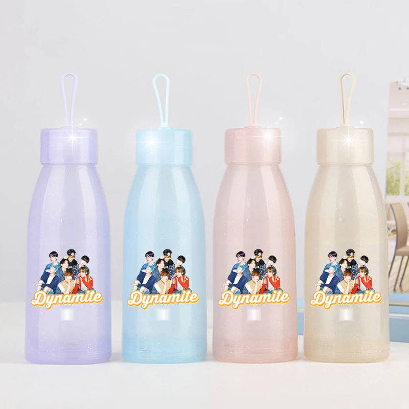 K-pop bulletproof boy group star surrounding support portable double-layer insulated glass water cup, Purple, blue, pink, khaki
K-pop bulletproof boy group star surrounding support portable double-layer insulated glass water cup, Purple, blue, pink, khaki