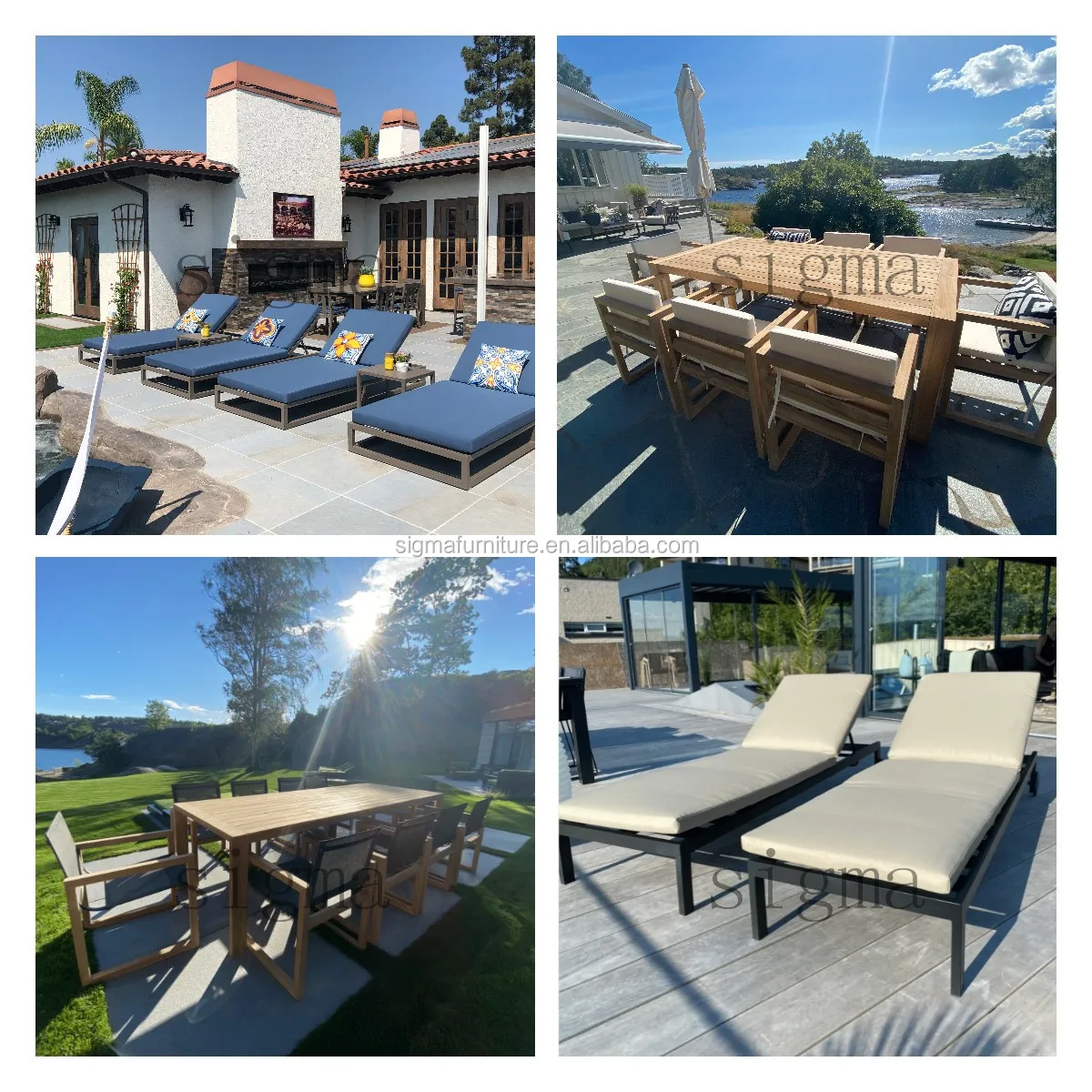 Modern  patio furniture sets   teak garden furniture designs teak wood  patio furniture sets