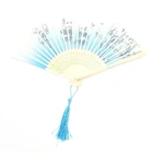 Fan Mini Paper Fan Hand Pressure Fan Hand Push Mini Fan Reflective Paper Hand Fan