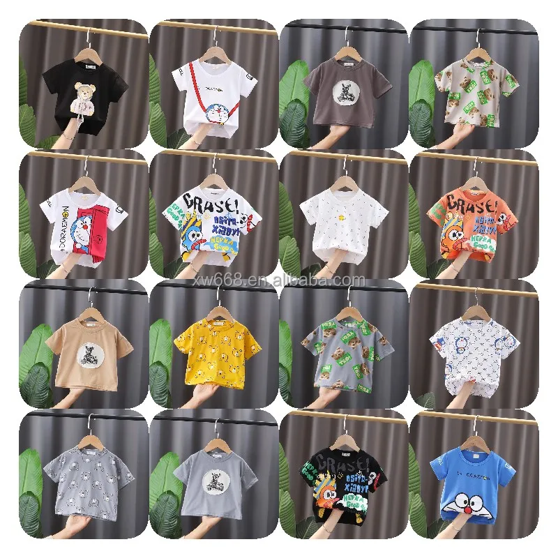 Children short sleeve t shirt pure cotton children's clothing wholesale summer half sleeve girls' T-shirt boys' and girls' jacke
Children short sleeve t shirt pure cotton children's clothing wholesale summer half sleeve girls' T-shirt boys' and girls' jacke