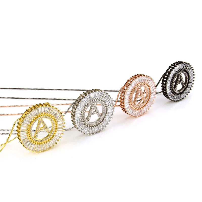 Gold / Silver Color Copper White Cubic Zirconia A-Z 26 Letter Necklace Women Fashion Jewelry CZ Colar Feminina, Gold color
Gold / Silver Color Copper White Cubic Zirconia A-Z 26 Letter Necklace Women Fashion Jewelry CZ Colar Feminina, Gold color