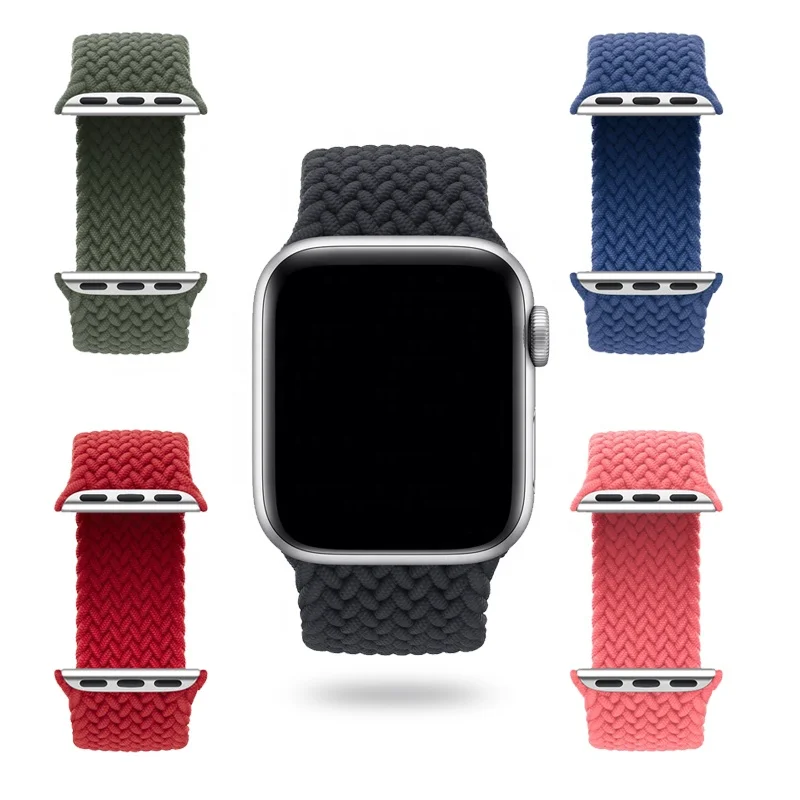 Newest Woven Nylon Braided Solo Loop Strap For Apple Watch Band iWatch Bracelet Strap Band For Apple watch Series 6 SE 5 4 3
Newest Woven Nylon Braided Solo Loop Strap For Apple Watch Band iWatch Bracelet Strap Band For Apple watch Series 6 SE 5 4 3