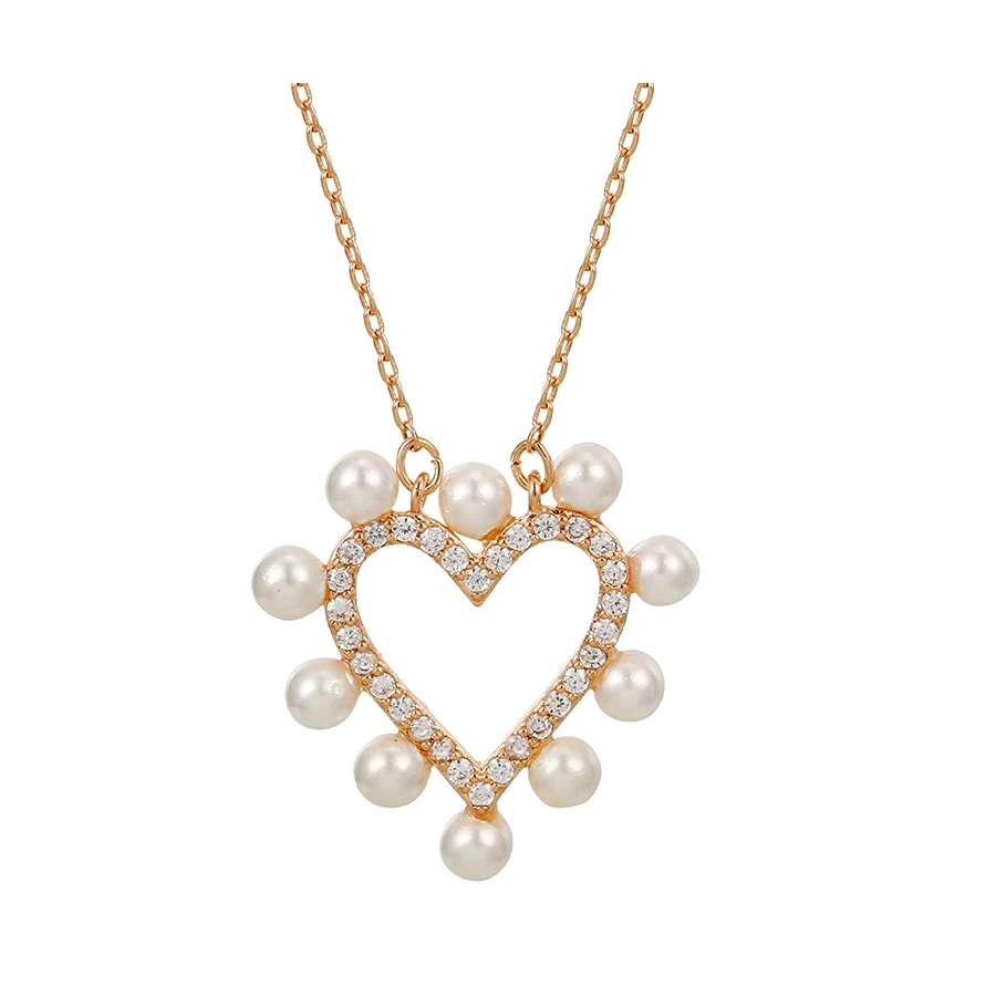 necklace 00969 Xuping rose Gold plated New Free Shipping Wholesale Heart Shaped Lady Charm Pearl Necklace Jewelry
necklace 00969 Xuping rose Gold plated New Free Shipping Wholesale Heart Shaped Lady Charm Pearl Necklace Jewelry