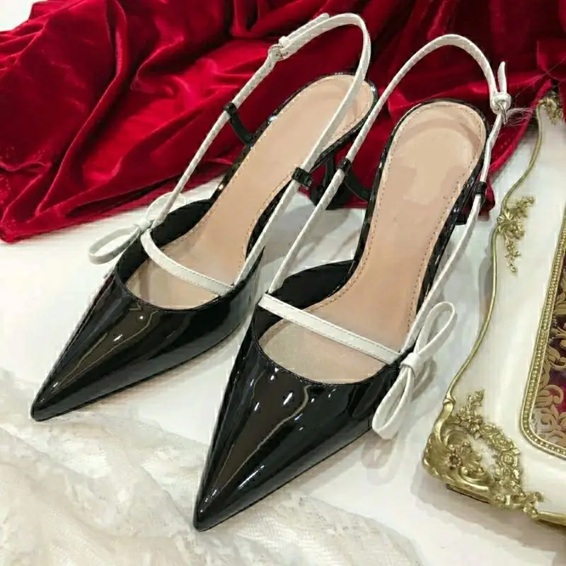 Ladies Heeled Summer Shoes Dress Stiletto Heels Ankle Straps Patent Leather Shiny colorful Sexy High Heel Women Sandals, Customized color
Ladies Heeled Summer Shoes Dress Stiletto Heels Ankle Straps Patent Leather Shiny colorful Sexy High Heel Women Sandals, Customized color