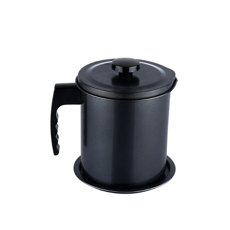 A586 304 Stainless Steel Lard Tank Large Capacity Storage Tank Kitchen Household Cooking Oil Bottle Filter Residue Tank, Black
A586 304 Stainless Steel Lard Tank Large Capacity Storage Tank Kitchen Household Cooking Oil Bottle Filter Residue Tank, Black