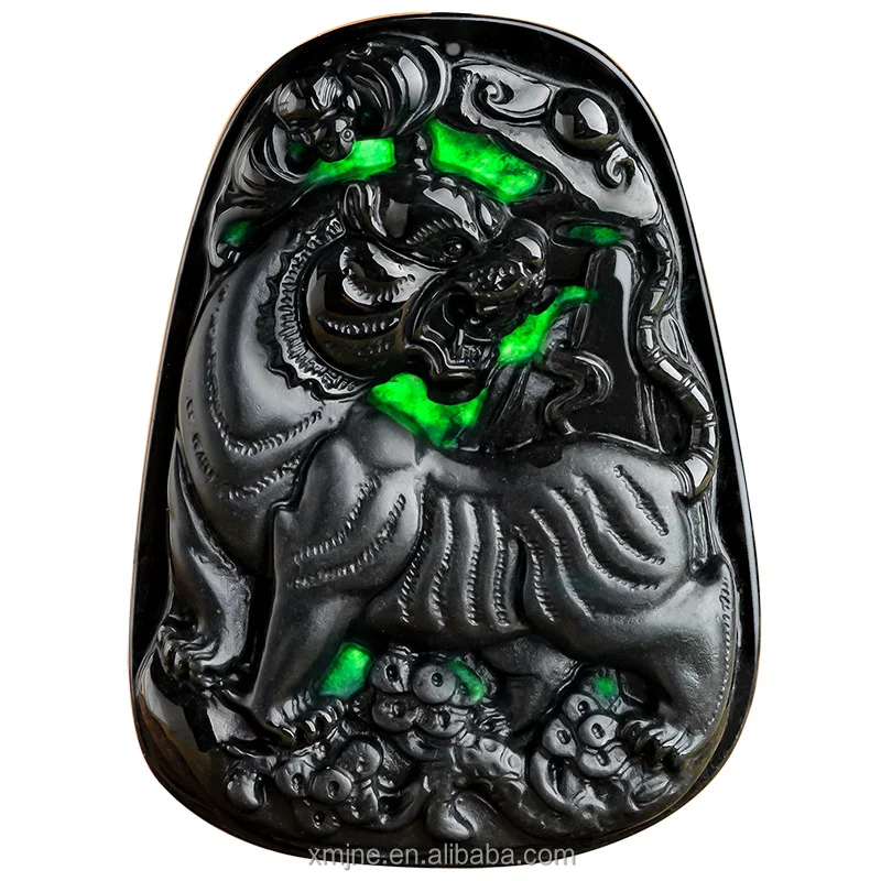 Certified Grade A Natural Jadeite Ink Jade Tiger Brand Tiger Pendant Ink Jade Ice Jade Men And Women Necklace Pendant Jewelry
Certified Grade A Natural Jadeite Ink Jade Tiger Brand Tiger Pendant Ink Jade Ice Jade Men And Women Necklace Pendant Jewelry
