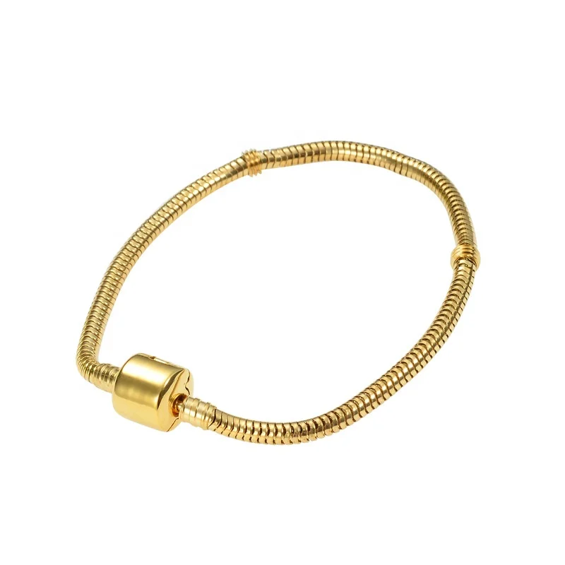 China Factory Wholesale Bracelets 316L Stainless Steel Gold Snake Chain With P Adjustable Lock Bracelet For Men Women
China Factory Wholesale Bracelets 316L Stainless Steel Gold Snake Chain With P Adjustable Lock Bracelet For Men Women