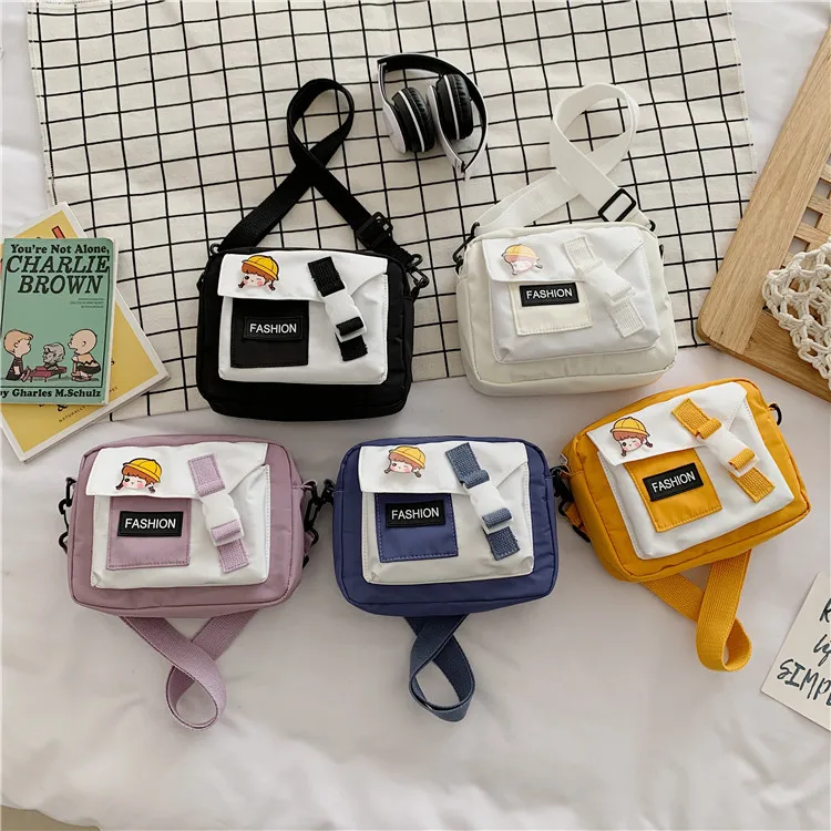 New Season Stylish Durable Shoulder Bags Trendy Student Square Canvas Bags For Girls
New Season Stylish Durable Shoulder Bags Trendy Student Square Canvas Bags For Girls
