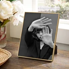 China Photo Frame Thin Photo Frame China Anhui Dongjin Hot Selling Gold Thin Aluminium Wall Photo Frame Set Wall Decor