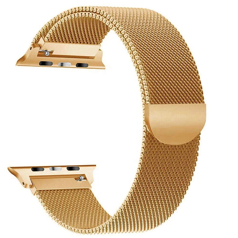 Milanese steel strap waist trainer 3 strap custom Stainless steel fine wire braided folding clasp solid watch wristlet straps, Optional
Milanese steel strap waist trainer 3 strap custom Stainless steel fine wire braided folding clasp solid watch wristlet straps, Optional