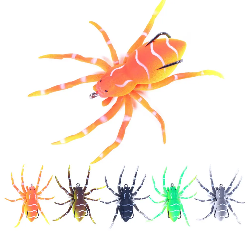 wholesale spider outdoor sports fly fishing soft lures, 5 colours available/unpainted/customized
wholesale spider outdoor sports fly fishing soft lures, 5 colours available/unpainted/customized