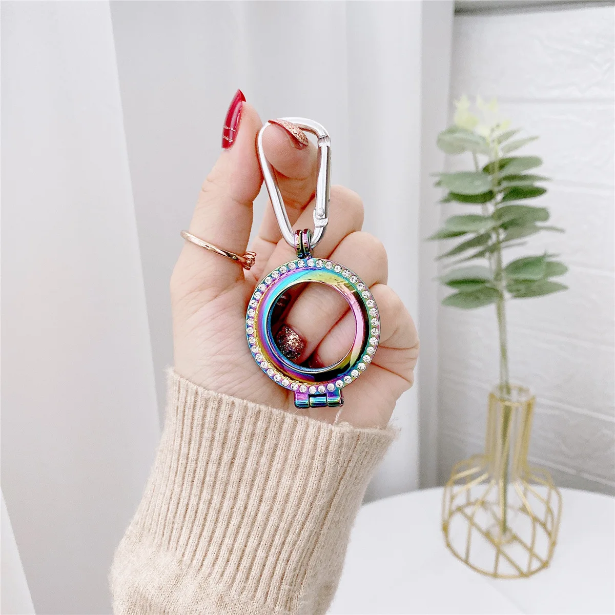 Support Customization New Idea Metal Protective Cover For Apple Airtags Case Key Buckle Loss Preventer For Airtags, Multi-color optional or customized
Support Customization New Idea Metal Protective Cover For Apple Airtags Case Key Buckle Loss Preventer For Airtags, Multi-color optional or customized