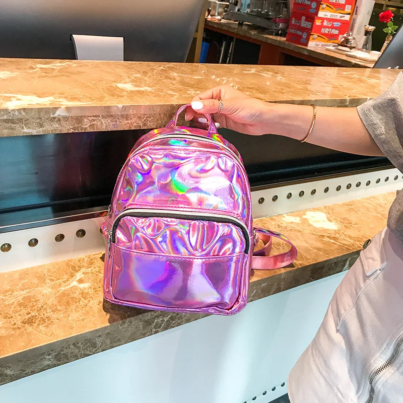 2021 New PU material mini lovely bright laser backpack wholesale shopping and date backpacks, 2 colors
2021 New PU material mini lovely bright laser backpack wholesale shopping and date backpacks, 2 colors