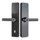 Key Fingerprint Electronic Smart Digital Keyless Door Lock Password Card Key