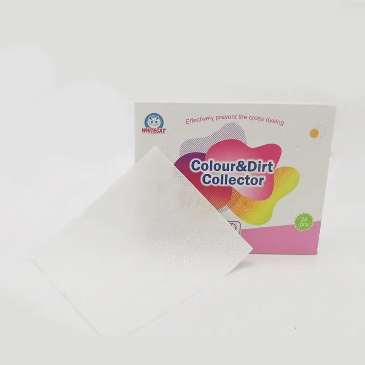 Color fabric loose color grabber laundry sheets excellent product for travel, White
Color fabric loose color grabber laundry sheets excellent product for travel, White