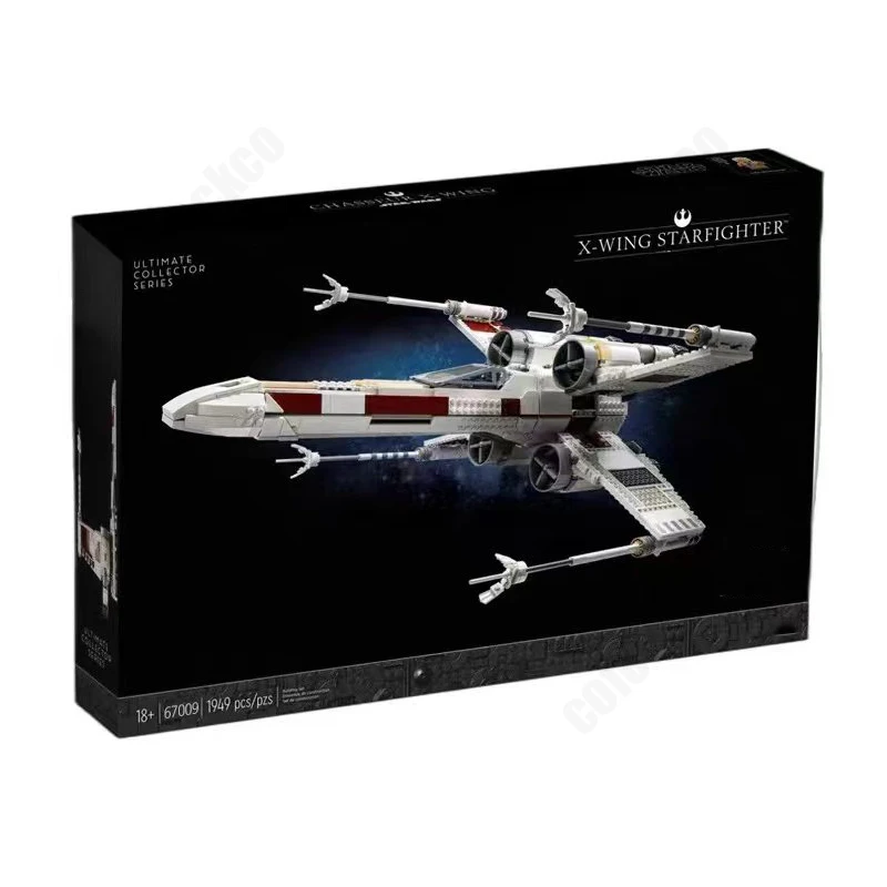 

67009 1949pcs/set Compatible legoings was on star 75355 X-wing Starfighter Building Blocks Bricks Christmas Gift
