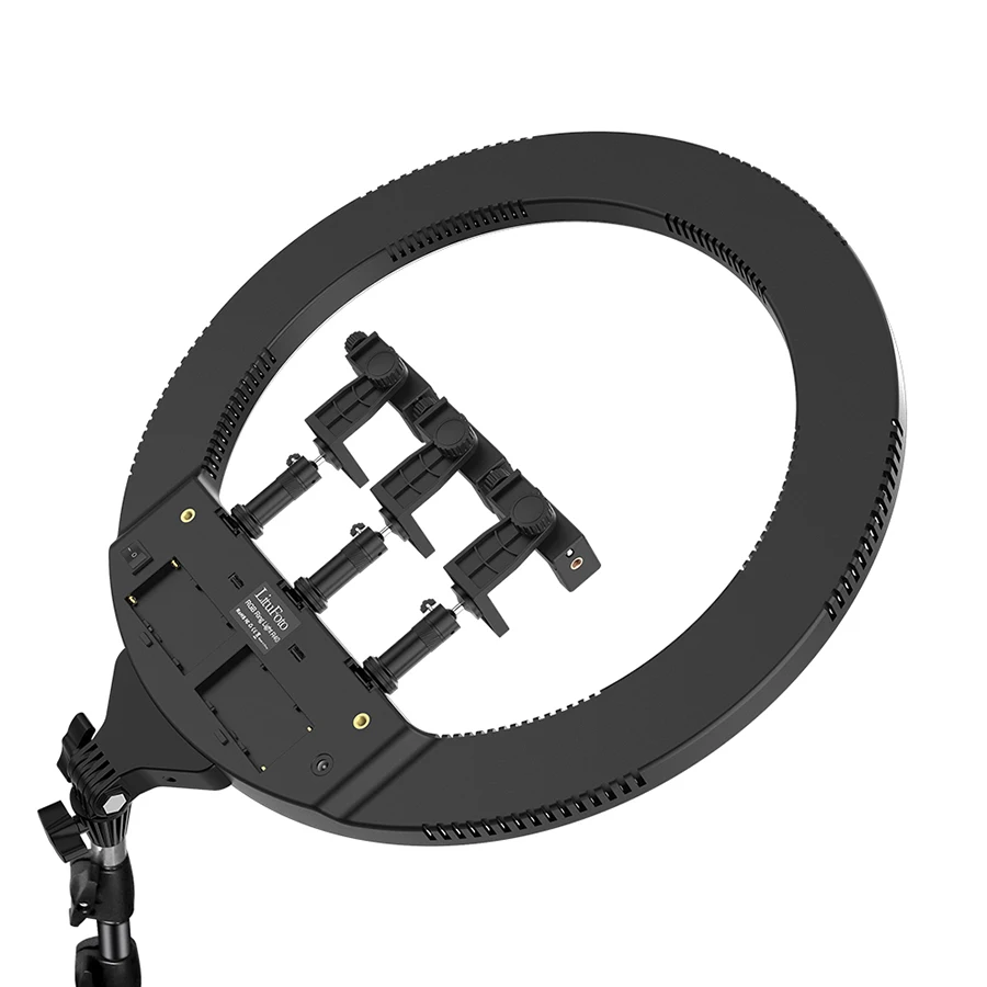 Workable Outdoor and Indoor Multi-angle Adjustable 7500K Dimming Ring Light Kit For Photography Camera Cell Phone, Black
Workable Outdoor and Indoor Multi-angle Adjustable 7500K Dimming Ring Light Kit For Photography Camera Cell Phone, Black