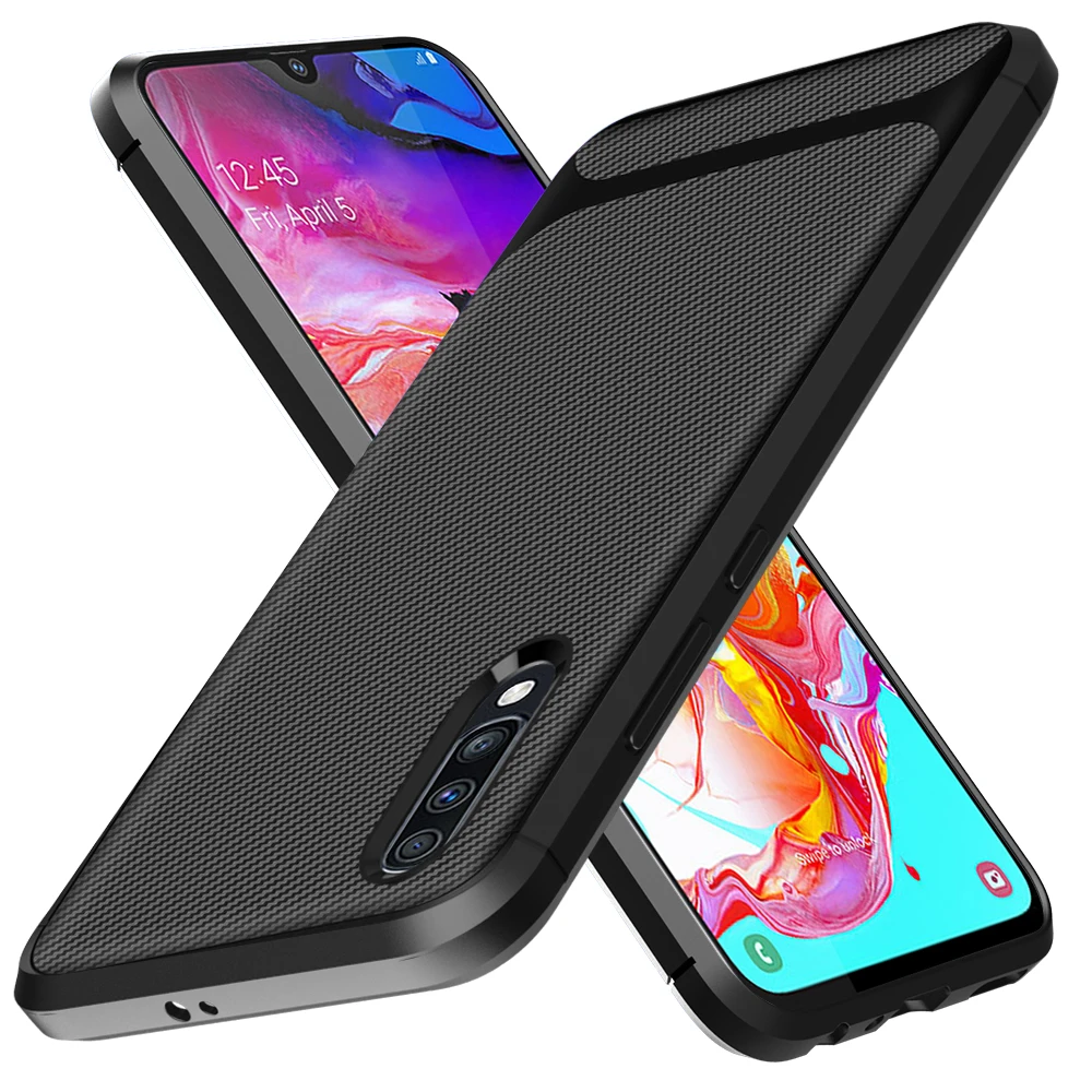 New Arrivals Carbon Fiber Soft TPU Case for Samsung Galaxy A70 A50 A10 A20, Black, red, green, blue
New Arrivals Carbon Fiber Soft TPU Case for Samsung Galaxy A70 A50 A10 A20, Black, red, green, blue
