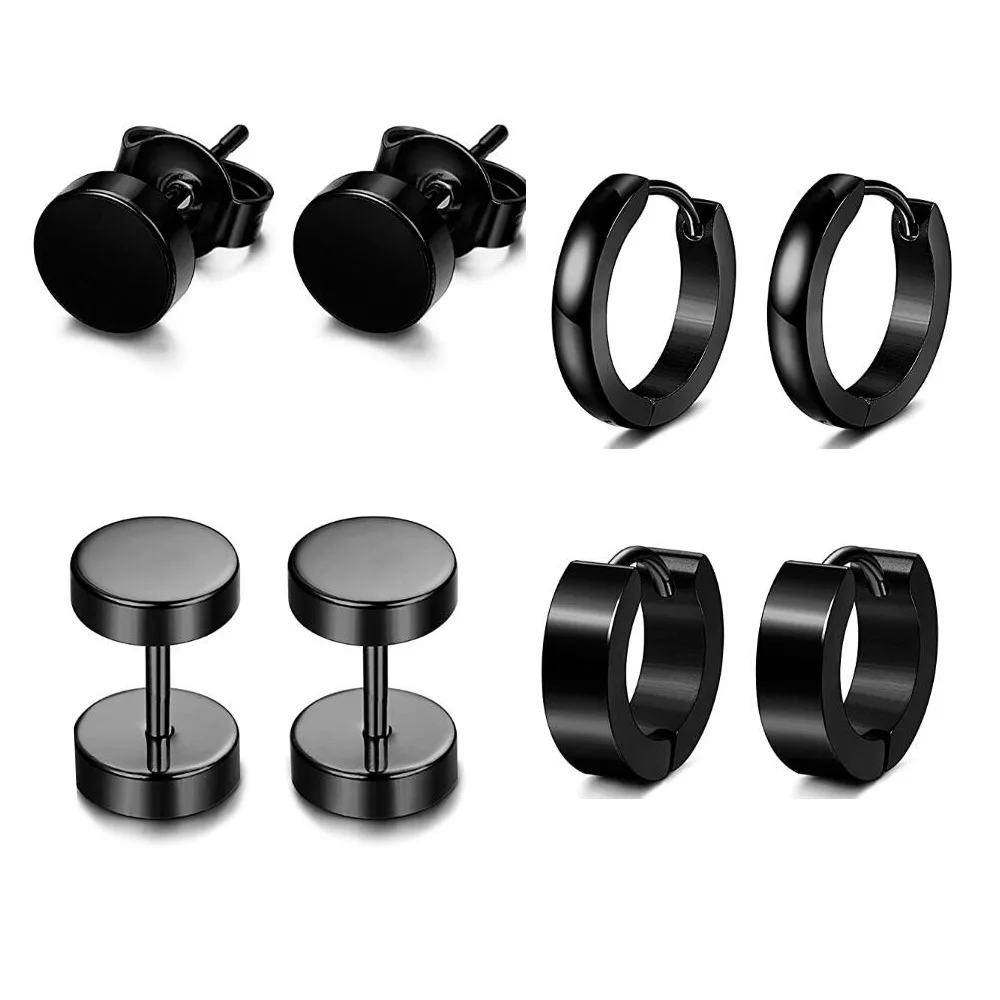 Amazon Men earring set Hoops Earrings Sterling Silver Stainless steel Loop Stud Earrings For Boy
Amazon Men earring set Hoops Earrings Sterling Silver Stainless steel Loop Stud Earrings For Boy