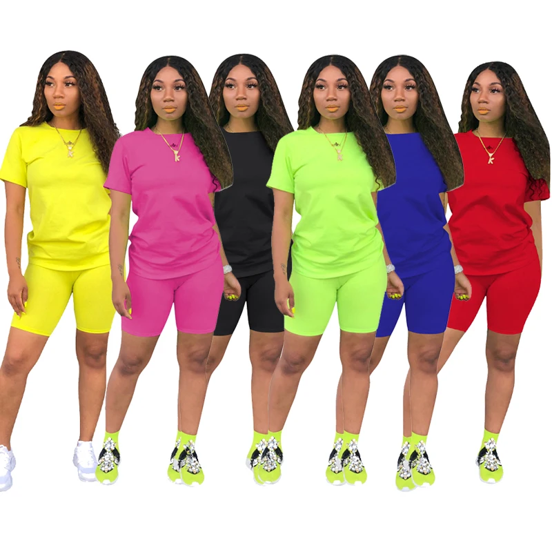 2021 women 16 Colors Casual Sport short trousers pants jogging set Biker outfits short sleeve sport two piece set tracksuit
2021 women 16 Colors Casual Sport short trousers pants jogging set Biker outfits short sleeve sport two piece set tracksuit