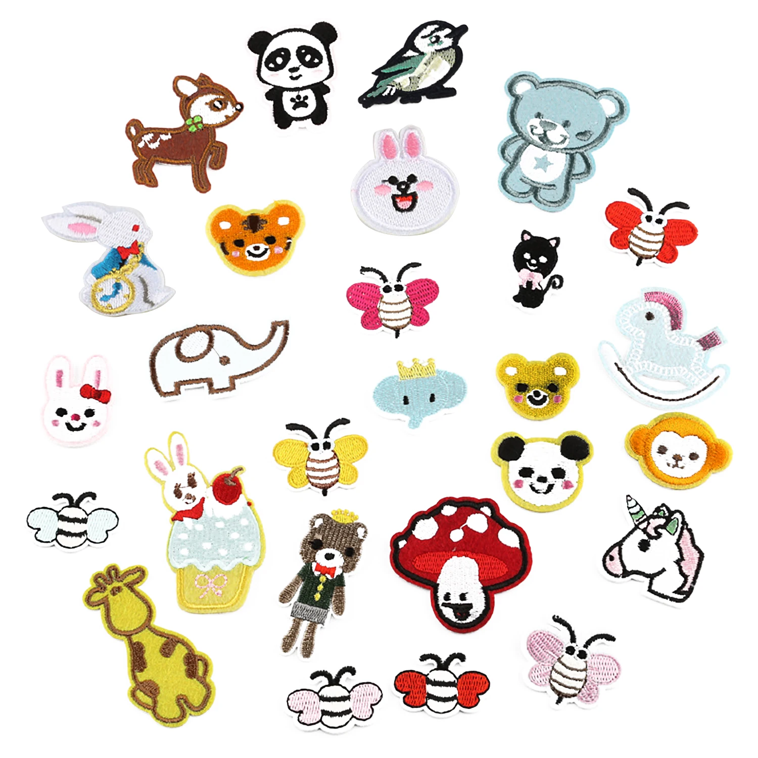 Assorted Embroidery Iron On Kids Clothes Little Appliques Cartoon Cute Small Animals Patches
Assorted Embroidery Iron On Kids Clothes Little Appliques Cartoon Cute Small Animals Patches