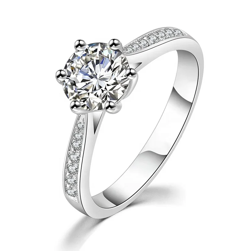 PUSHI Wedding diamond ring fashion exquisite rings jewelry women silver moissanite ring
PUSHI Wedding diamond ring fashion exquisite rings jewelry women silver moissanite ring