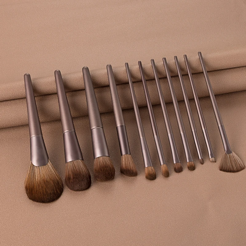 2021 New Style Makeup Brushes Kit Vegan Private Label High Quality 11pcs Professional Make Up Brush Set, Rose gold
2021 New Style Makeup Brushes Kit Vegan Private Label High Quality 11pcs Professional Make Up Brush Set, Rose gold