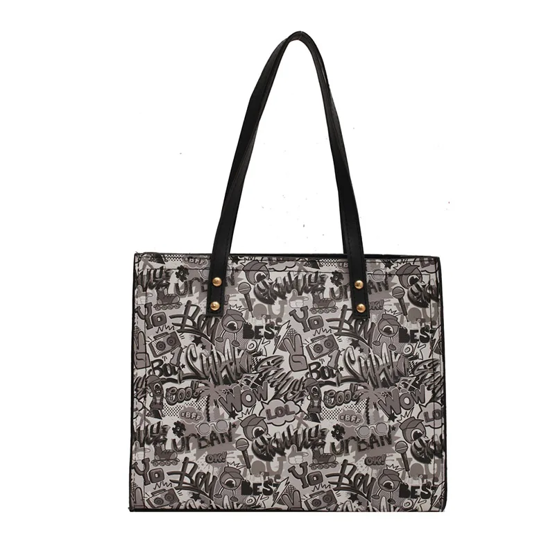 Fashionable Korean designer female bag graffiti large-capacity mobile phone shoulder bag PU cheap printing ladies handbag
Fashionable Korean designer female bag graffiti large-capacity mobile phone shoulder bag PU cheap printing ladies handbag