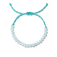 

New Hot Selling Unisex Handmade Transparent Glass Bead Bracelet Clean Ocean Adjustable Bead Bracelet