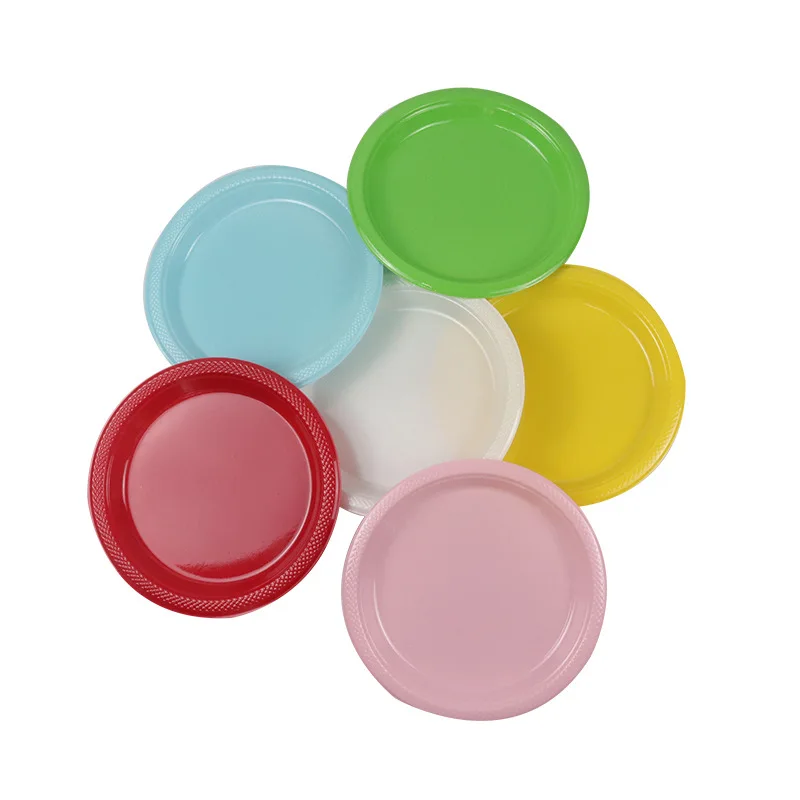 Disposable 6 inch color plastic tray party picnic party barbecue wildly used premium disposable plastic plates, Customized color
Disposable 6 inch color plastic tray party picnic party barbecue wildly used premium disposable plastic plates, Customized color