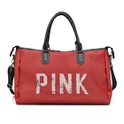 Nylon Women Gym Bag Custom New Designer Plain Lady Leisure Style Shoulder Bags Gym Sports Travel Bag For Woman