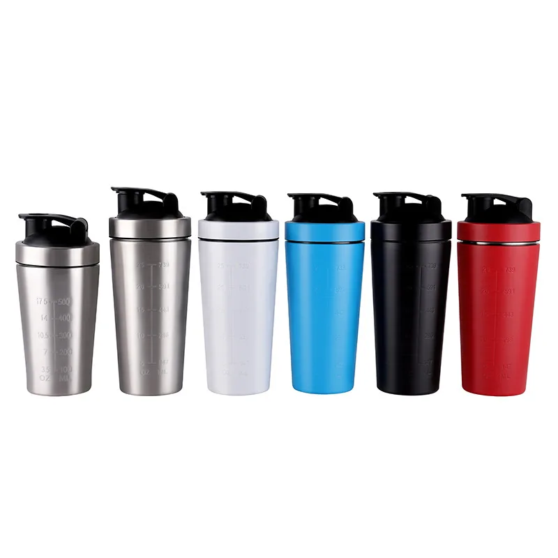 2021 New Arrivals Promotional Single Wall Custom Stainless Steel Shaker Bottles Protein Shaker for Gym, White/black/blue/pink/silver/red
2021 New Arrivals Promotional Single Wall Custom Stainless Steel Shaker Bottles Protein Shaker for Gym, White/black/blue/pink/silver/red