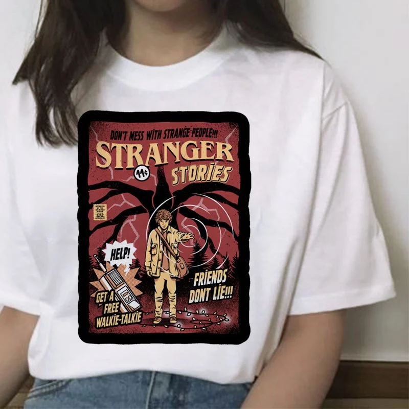 Unisex Movie Poster Tees Tops T-Shirt, Stranger Things Print Funny TV Show Graphic Casual Summer Tee Shirts for Women Men, Customer's requirement
Unisex Movie Poster Tees Tops T-Shirt, Stranger Things Print Funny TV Show Graphic Casual Summer Tee Shirts for Women Men, Customer's requirement