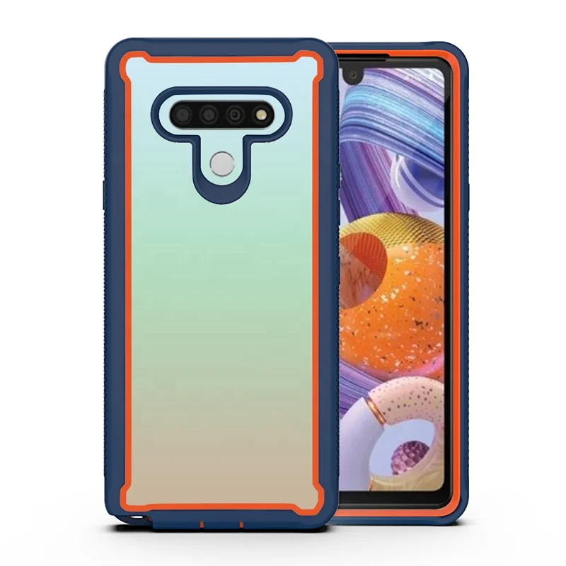 For LG Stylo 6 Mobile Phone Case PC Bumper 2 in 1 combo shockproof protective cover, Multi colors
For LG Stylo 6 Mobile Phone Case PC Bumper 2 in 1 combo shockproof protective cover, Multi colors