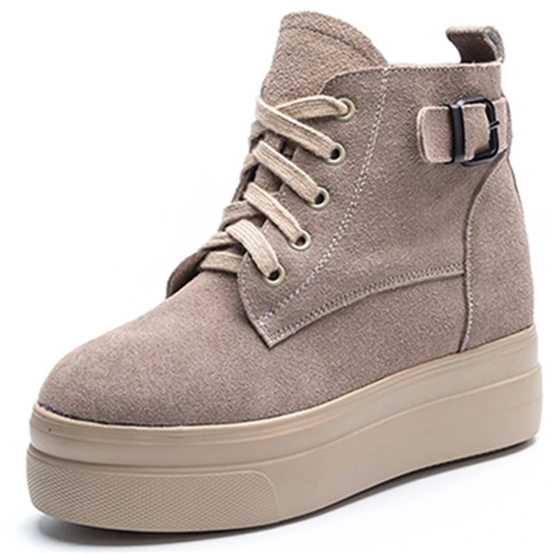 Genuine Leather Woman Shoes 2021 New Korean Version Internal Increase Vulcanized Shoe Large Size Platform Casual Women Sneakers
Genuine Leather Woman Shoes 2021 New Korean Version Internal Increase Vulcanized Shoe Large Size Platform Casual Women Sneakers