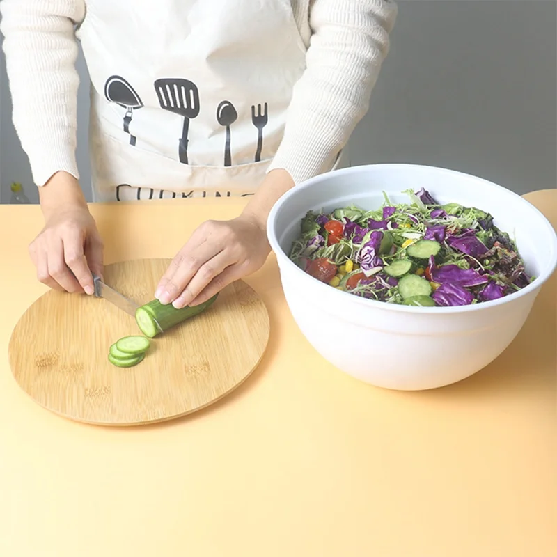 Customized Colors Stainless Mixing Bowl Wooden Salad Bowl Serving Bowl Sets, Silver / custom color
Customized Colors Stainless Mixing Bowl Wooden Salad Bowl Serving Bowl Sets, Silver / custom color