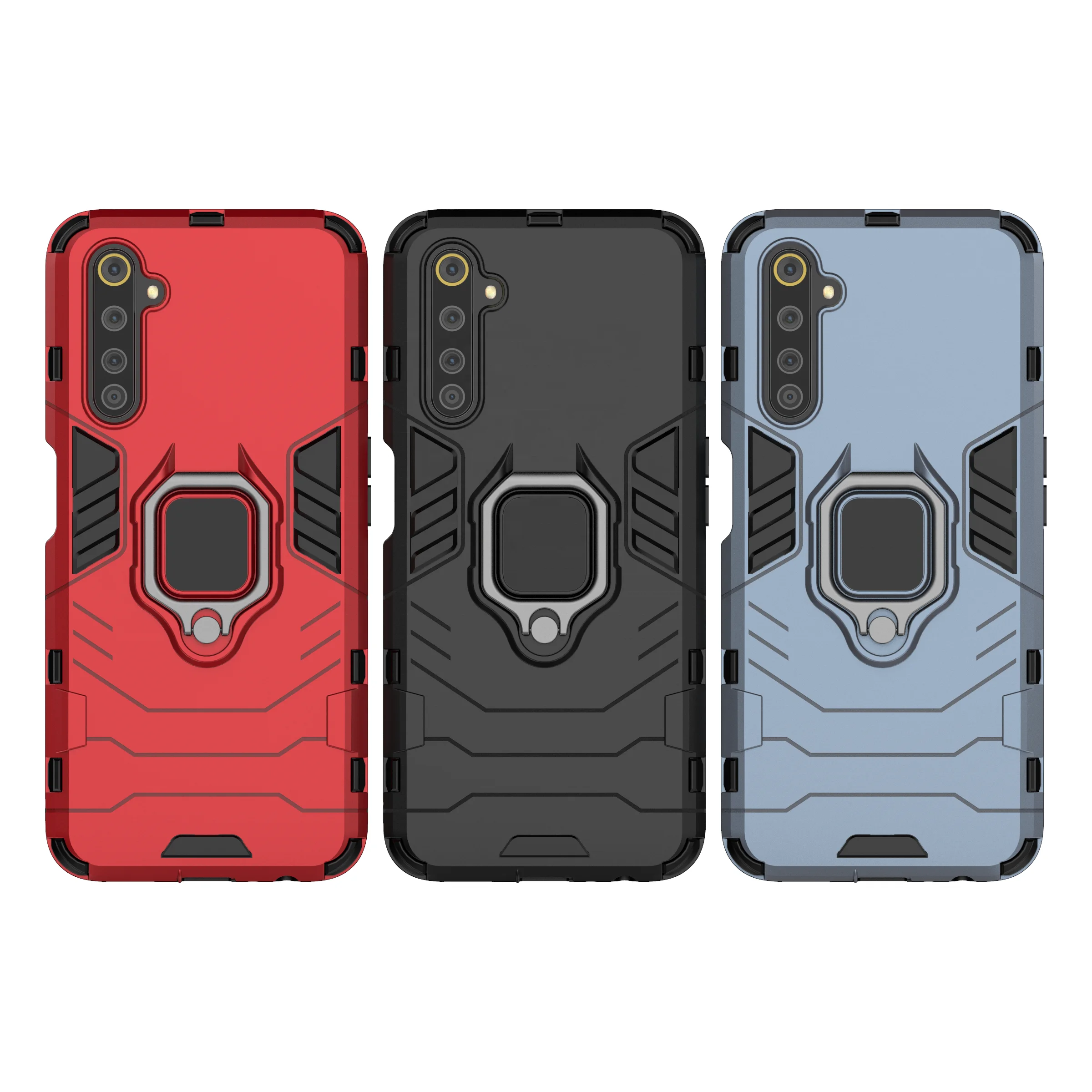 Shockproof finger ring car mount Pc Tpu Back Cover Case For Oppo realme 6 pro Phone Case, 3 colors
Shockproof finger ring car mount Pc Tpu Back Cover Case For Oppo realme 6 pro Phone Case, 3 colors