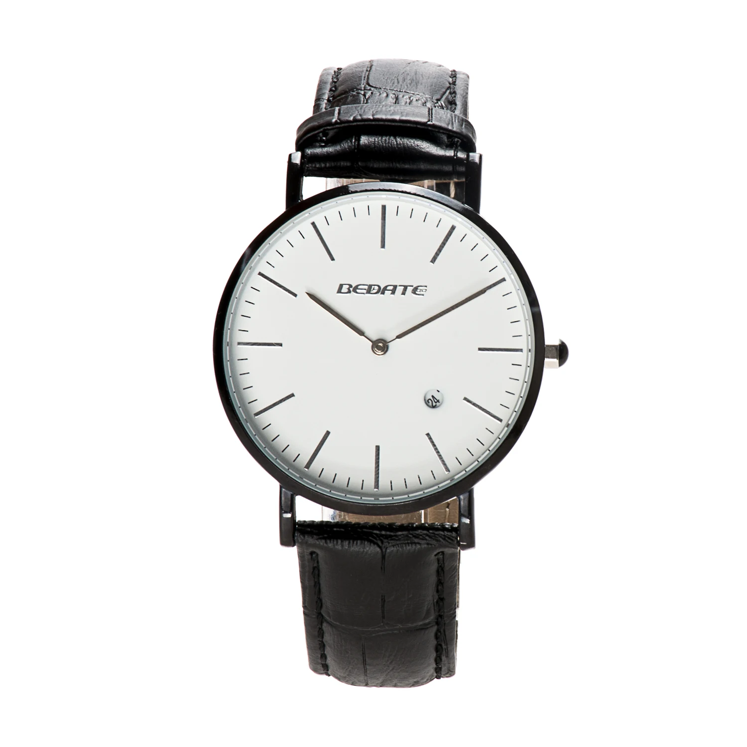 Quartz Watches Men Fashion Wrist Watch Plating Men's Wrist Watch Black Two Hands Ceramic Glass Leather Strap Latest Alloy Round
Quartz Watches Men Fashion Wrist Watch Plating Men's Wrist Watch Black Two Hands Ceramic Glass Leather Strap Latest Alloy Round