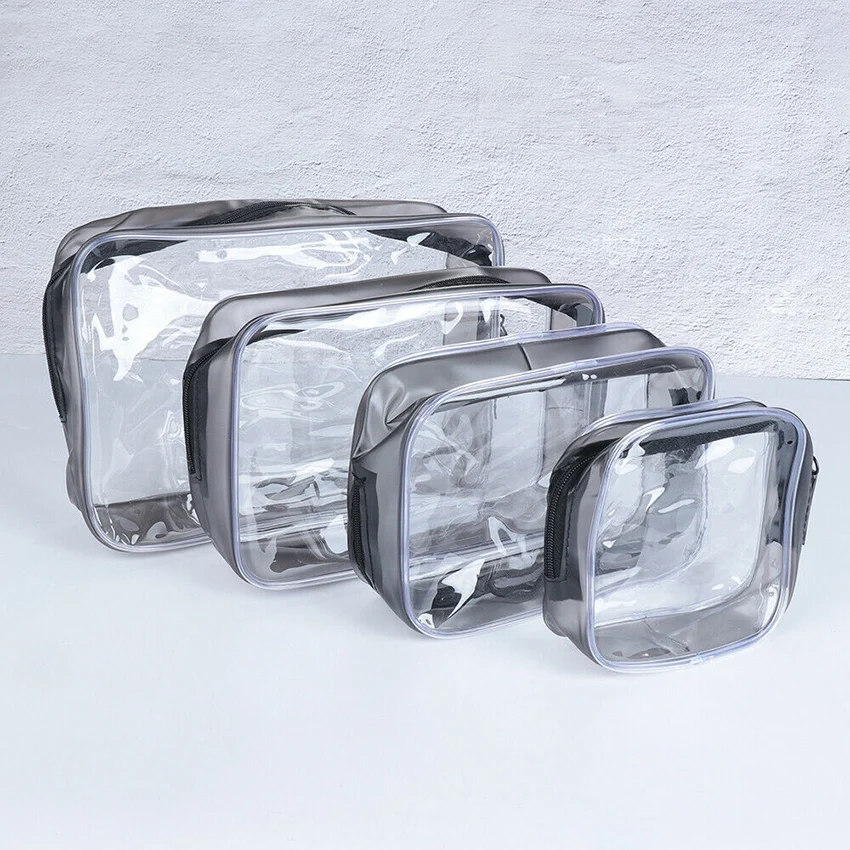Transparent Cosmetic Bag PVC Women Zipper Clear Makeup Bags Beauty Case Travel Make Up Organizer Storage Bath Toiletry Wash Bag
Transparent Cosmetic Bag PVC Women Zipper Clear Makeup Bags Beauty Case Travel Make Up Organizer Storage Bath Toiletry Wash Bag