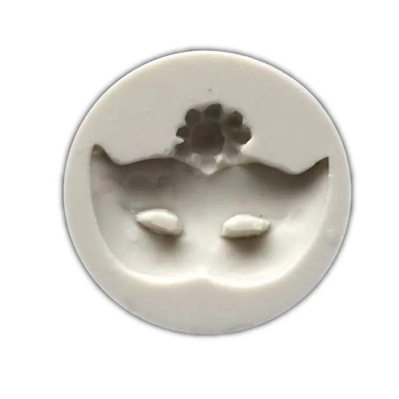 Masquerade mask shape liquid silicone fondant cake mold baking tool K048 Support customize, White
Masquerade mask shape liquid silicone fondant cake mold baking tool K048 Support customize, White