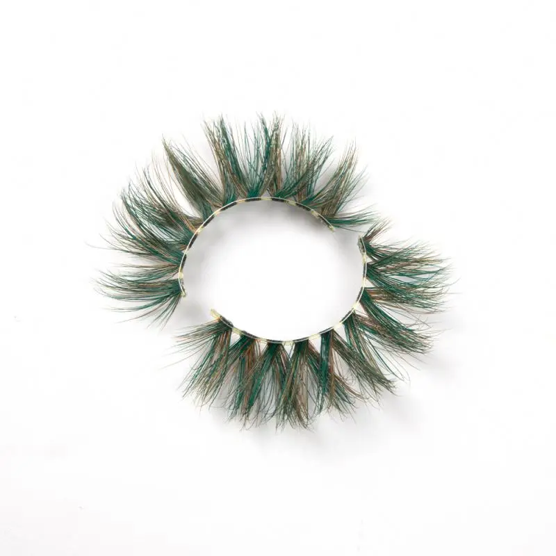 Private label wholesale price handmade colored lashes mix color 100% real colorful strips mink fur eyelashes, Multiple colors
Private label wholesale price handmade colored lashes mix color 100% real colorful strips mink fur eyelashes, Multiple colors