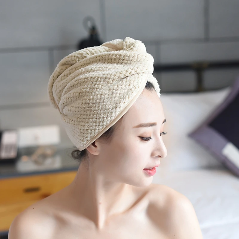 Magic Microfiber Hair Towel Bath Towel Dry Hair Quick Drying Lady Soft Shower Hat for Lady Turban Head Wrap Bathing Tool
Magic Microfiber Hair Towel Bath Towel Dry Hair Quick Drying Lady Soft Shower Hat for Lady Turban Head Wrap Bathing Tool
