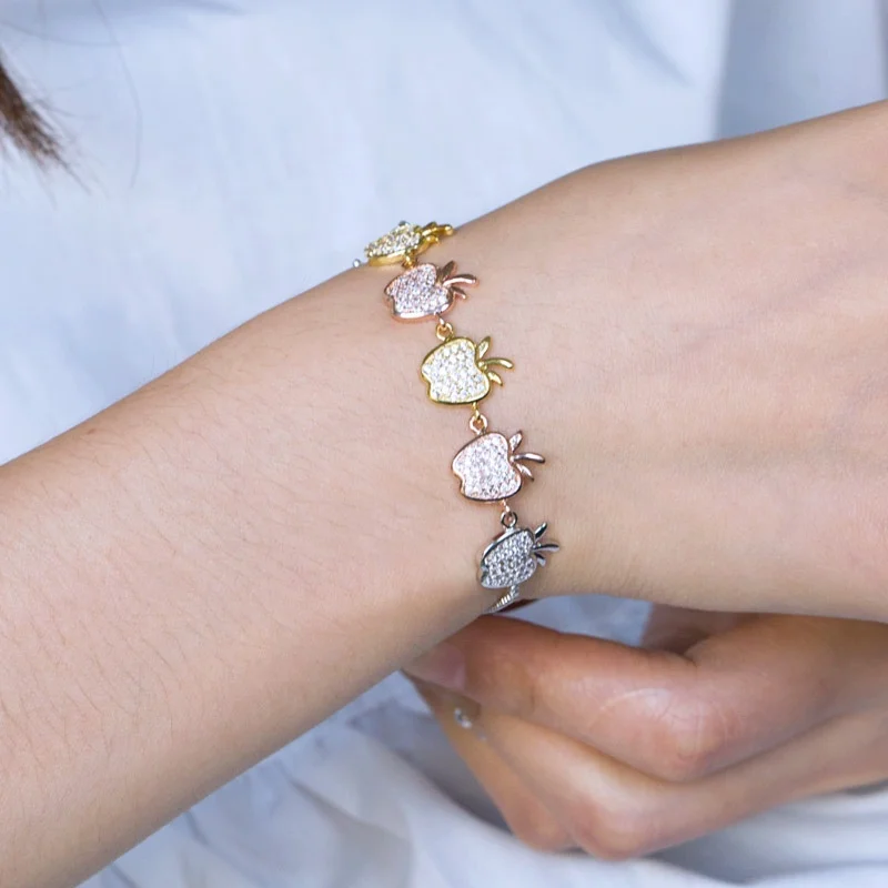 Luxury OL Style Lady Crystal Bracelets Bangles for Women colour Hip Hop shaped Zircon Fashion Wedding Jewelry Chain Bracelet
Luxury OL Style Lady Crystal Bracelets Bangles for Women colour Hip Hop shaped Zircon Fashion Wedding Jewelry Chain Bracelet