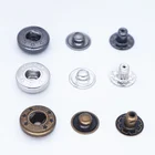 Factory Hot Selling Metal Press Printing Snap On Button