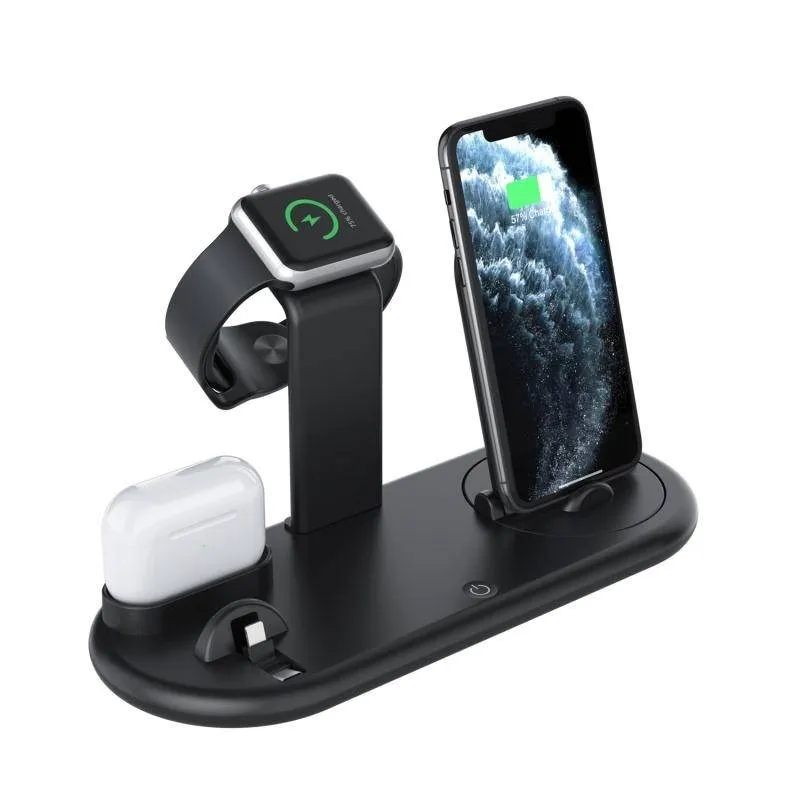 HQ-UD20 4 in 1 Wireless Charger Mutli-Function Charging Stand For iPhone Mobile Phone Watch Earphone Stylus Pencil
HQ-UD20 4 in 1 Wireless Charger Mutli-Function Charging Stand For iPhone Mobile Phone Watch Earphone Stylus Pencil